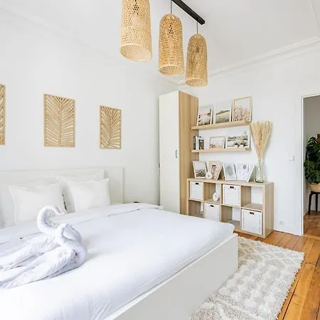 Апартаменты 2 Bedrooms#2 Bathrooms#paris 14#alesia *
