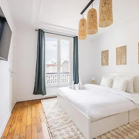 2 Bedrooms#2 Bathrooms#paris 14#alesia Апартаменты