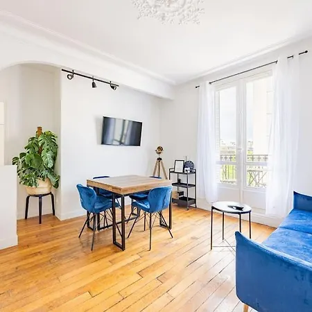 Апартаменты 2 Bedrooms#2 Bathrooms#paris 14#alesia *