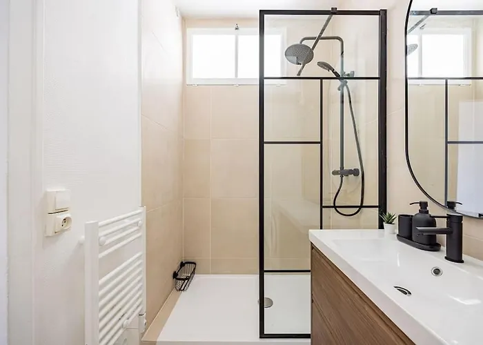 Апартаменты 2 Bedrooms#2 Bathrooms#paris 14#alesia