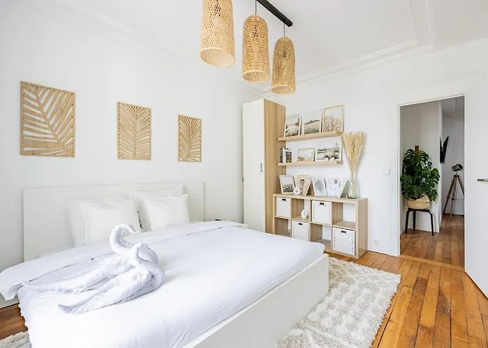 Апартаменты 2 Bedrooms#2 Bathrooms#paris 14#alesia *