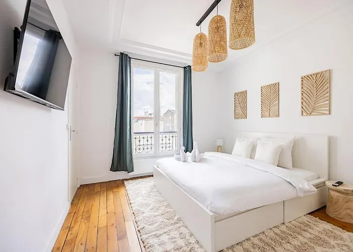 2 Bedrooms#2 Bathrooms#paris 14#alesia Апартаменты