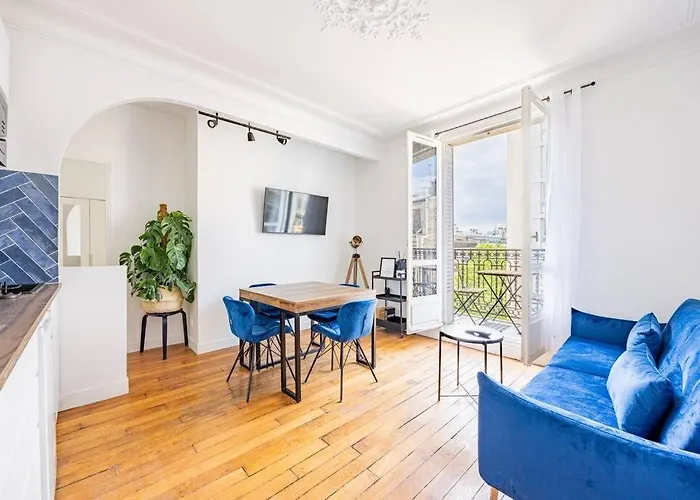 2 Bedrooms#2 Bathrooms#paris 14#alesia Апартаменты