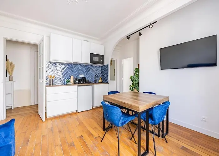 Апартаменты 2 Bedrooms#2 Bathrooms#paris 14#alesia Париж